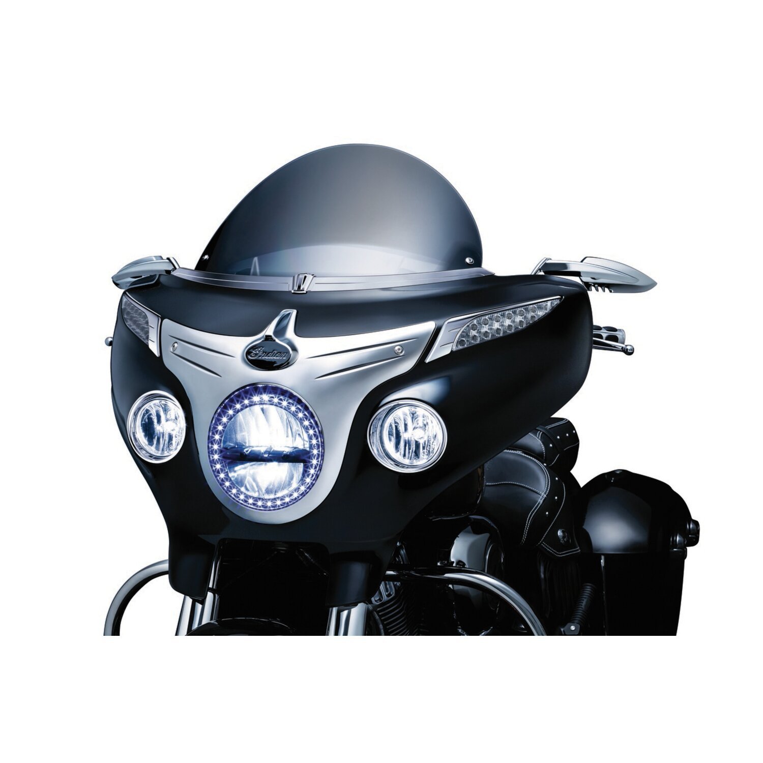 Kuryakyn, Driving light bezels, Chrome
