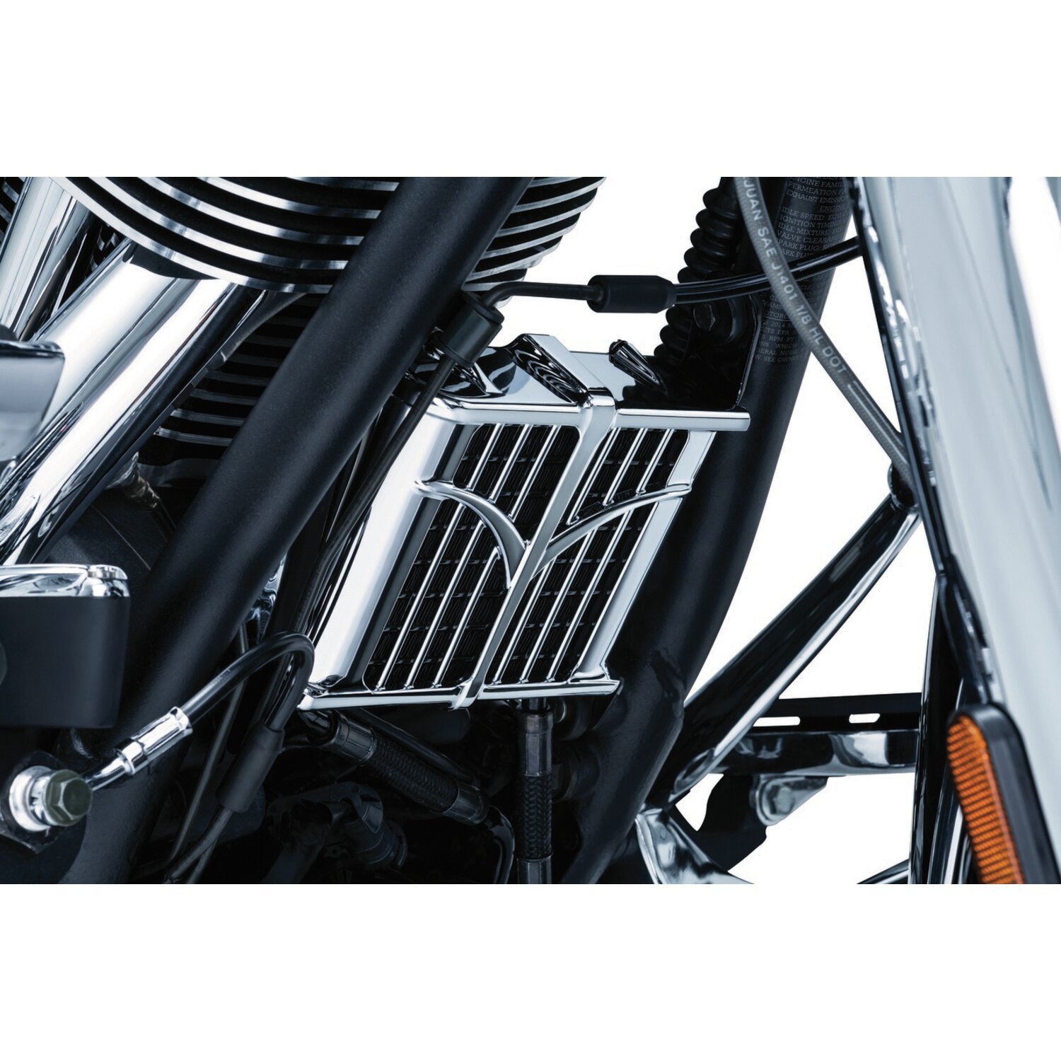 Kuryakyn, Oil cooler cover, Chrome
