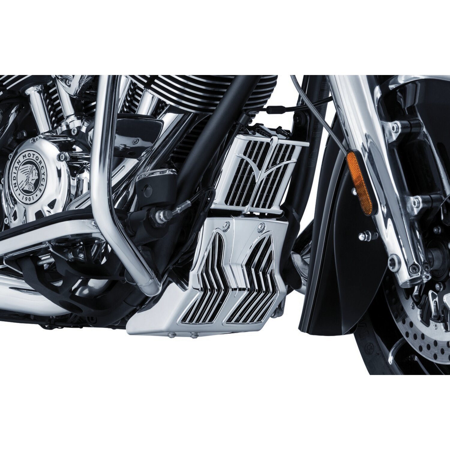 Kuryakyn, Oil cooler cover, Chrome