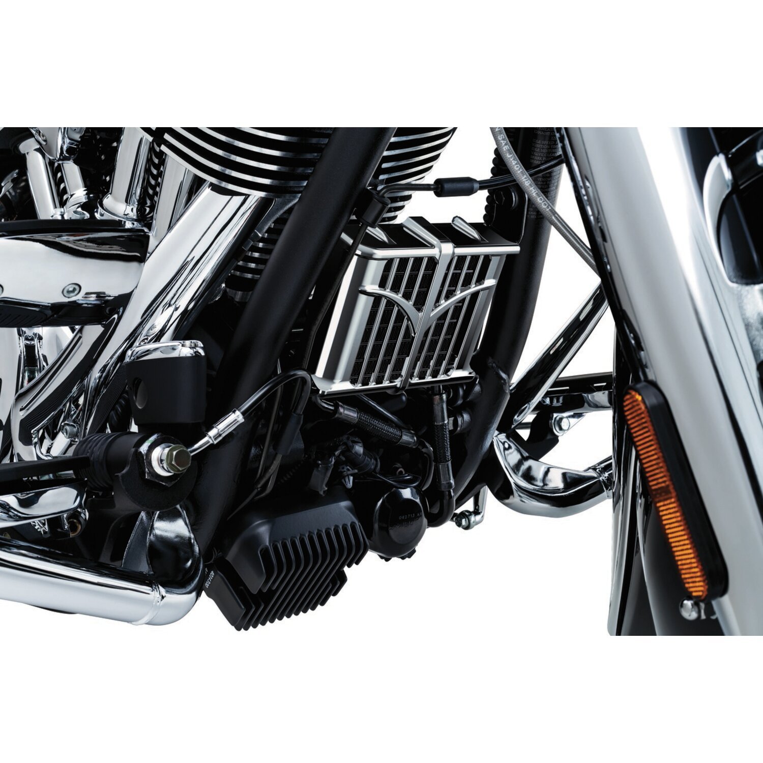 Kuryakyn, Oil cooler cover, Chrome