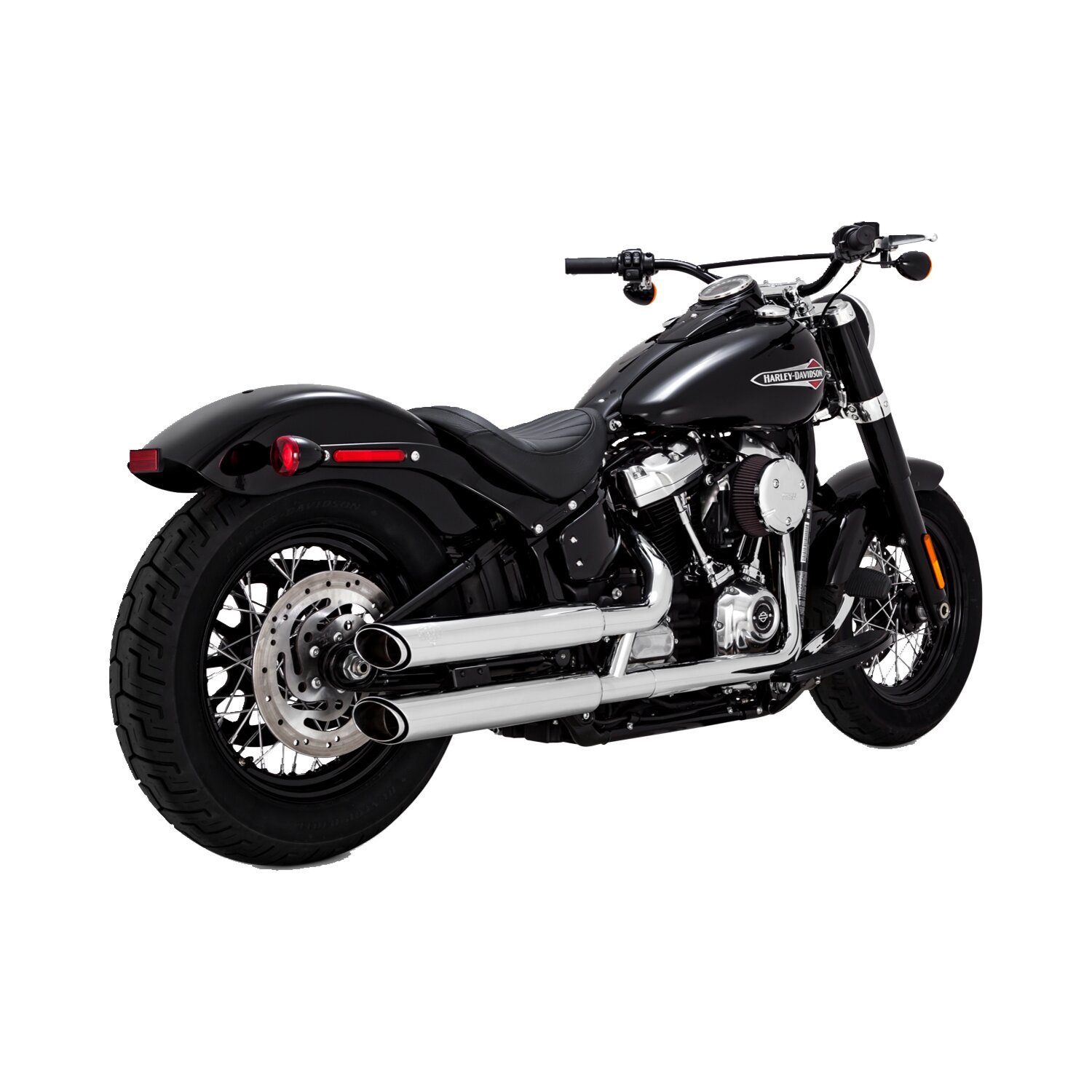 Vance & Hines, 3" Twin Slash slip-on mufflers