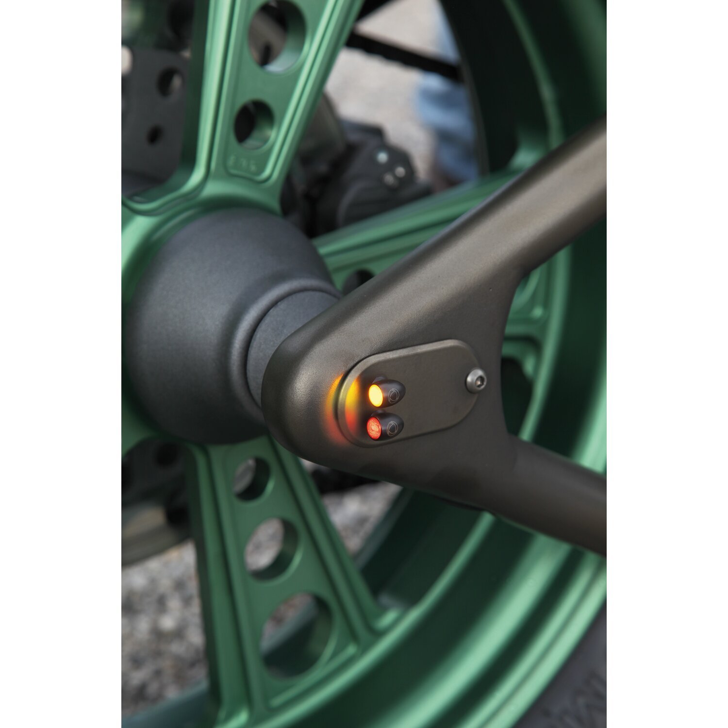 Kellermann Atto RB LED taillight, Black, Clear