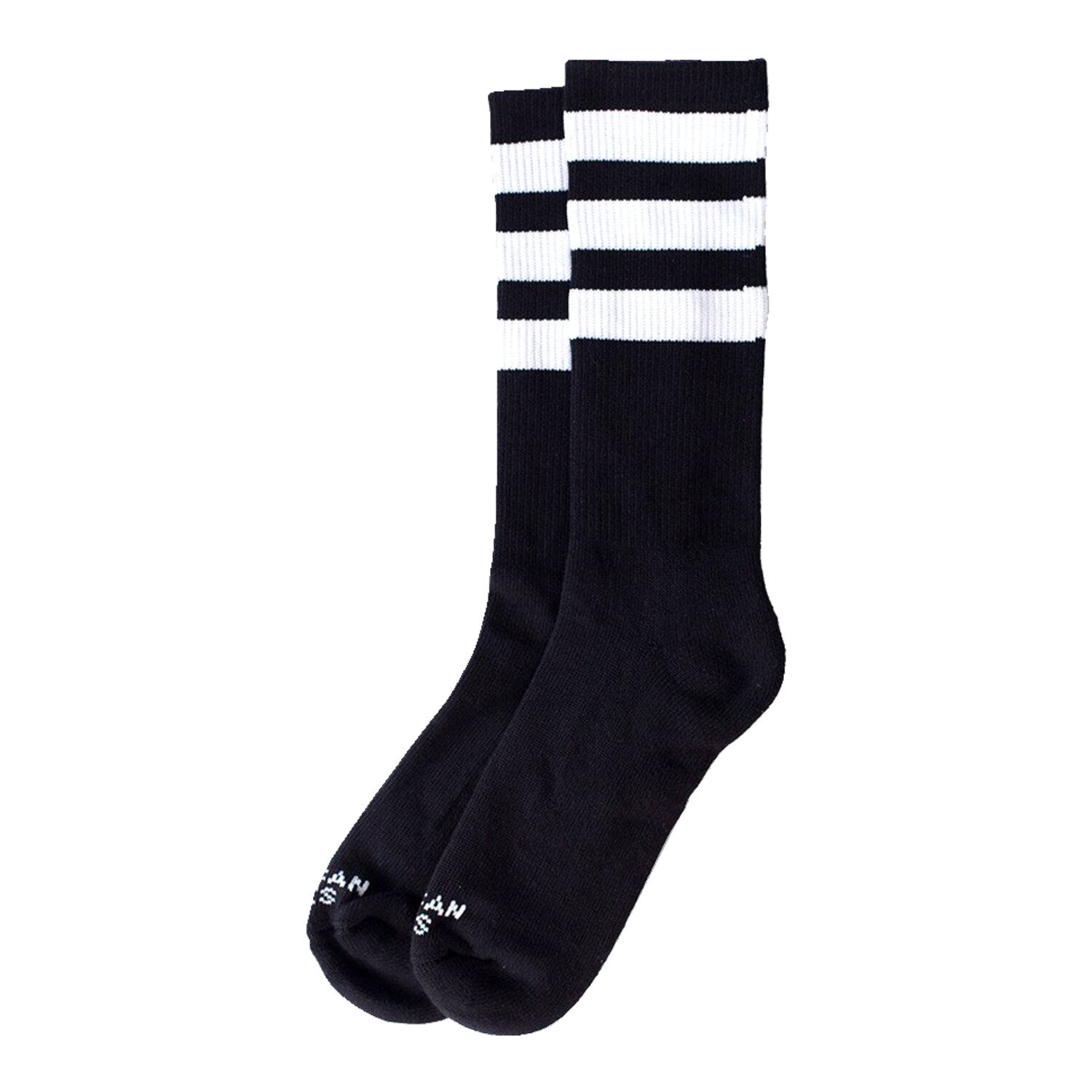 American Socks Back In Black II Mid High classic socks, One size fits most