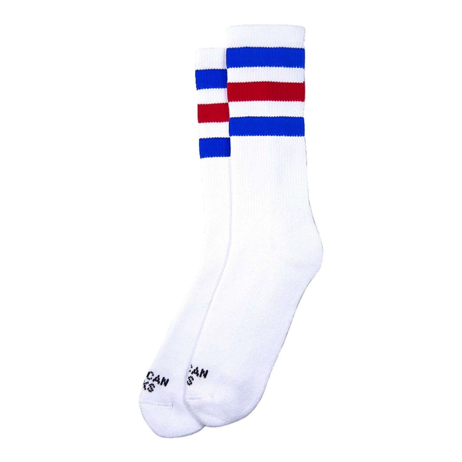 American Socks American Pride II Mid High socks, White, One size fits most