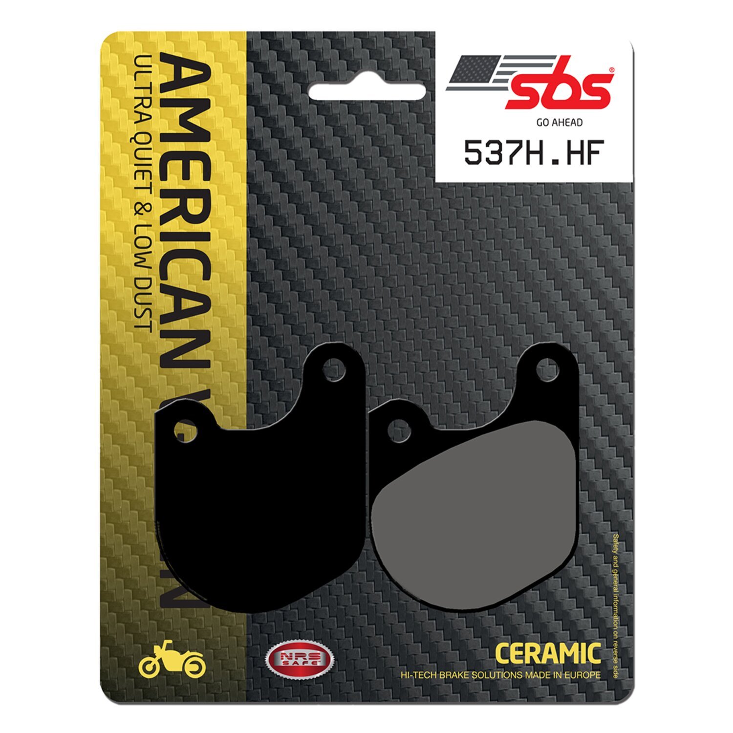SBS, brake pads. Street Ceramic (organic