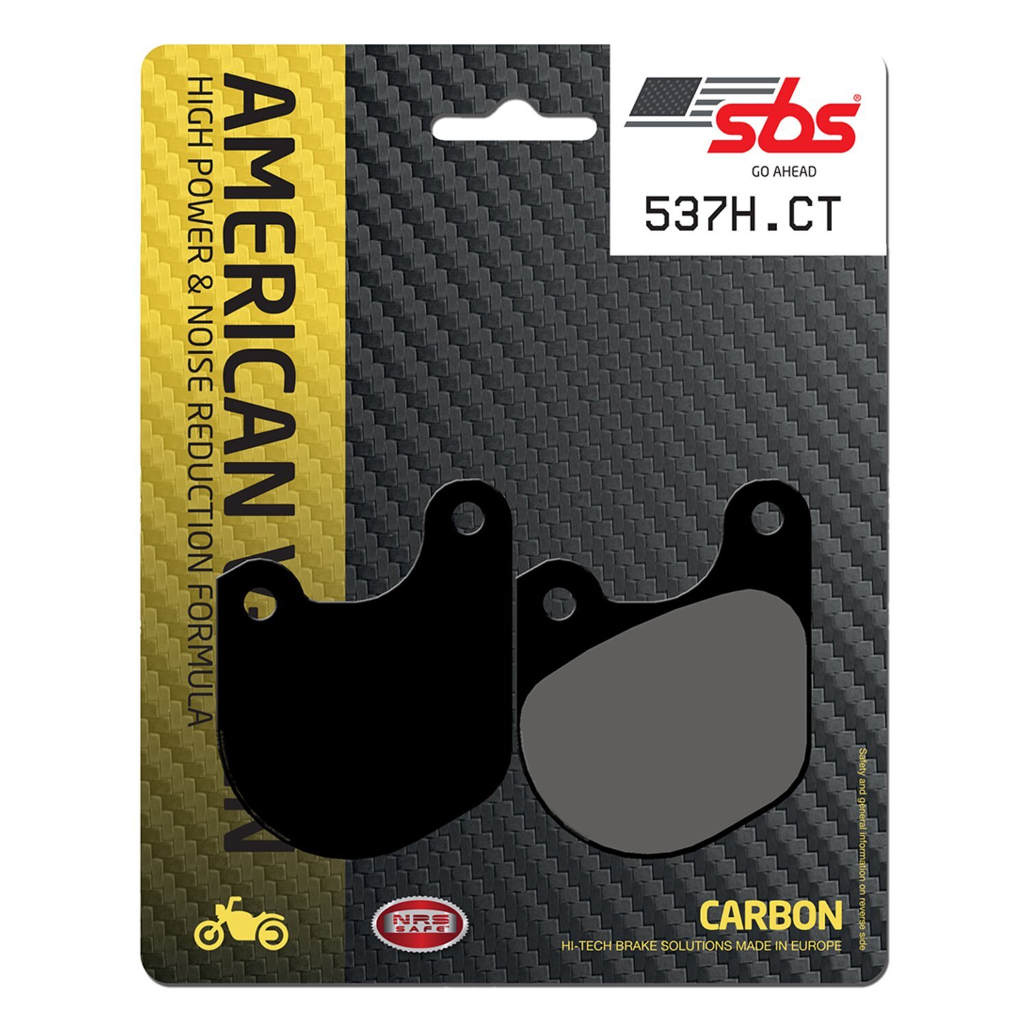 SBS, brake pads. Street Carbon Tech (organic