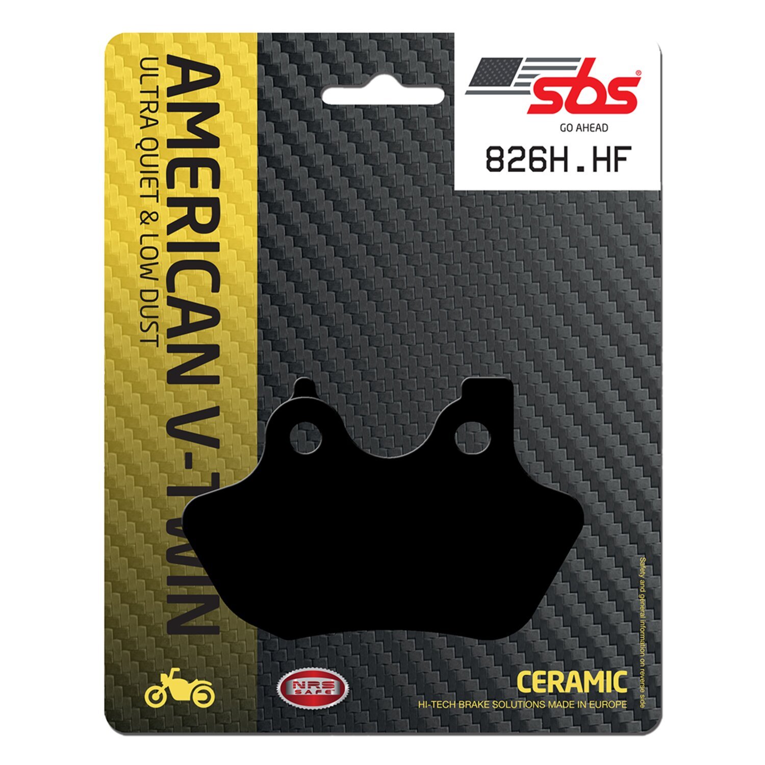 SBS, brake pads. Street Ceramic (organic