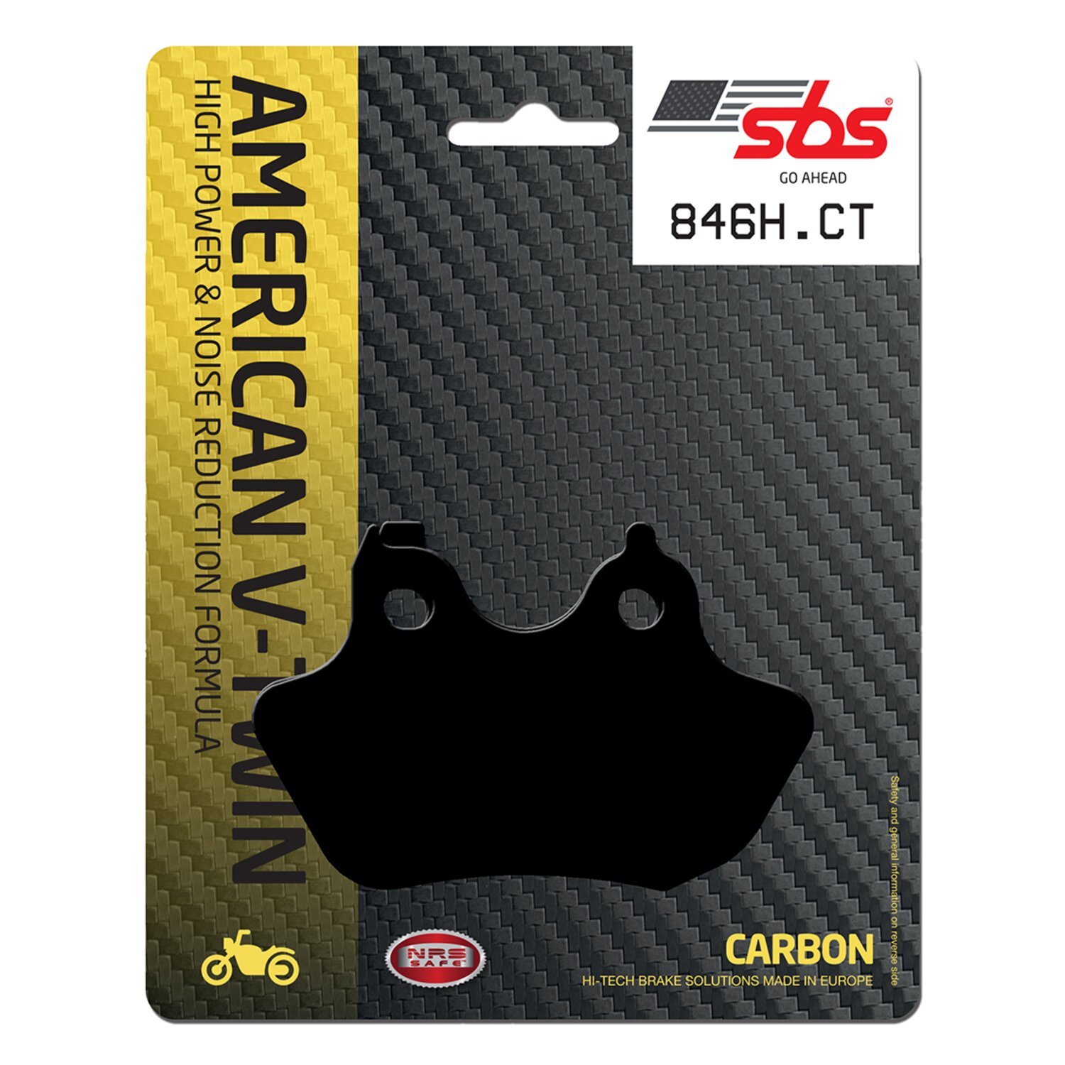 SBS brake pads street carbon tech