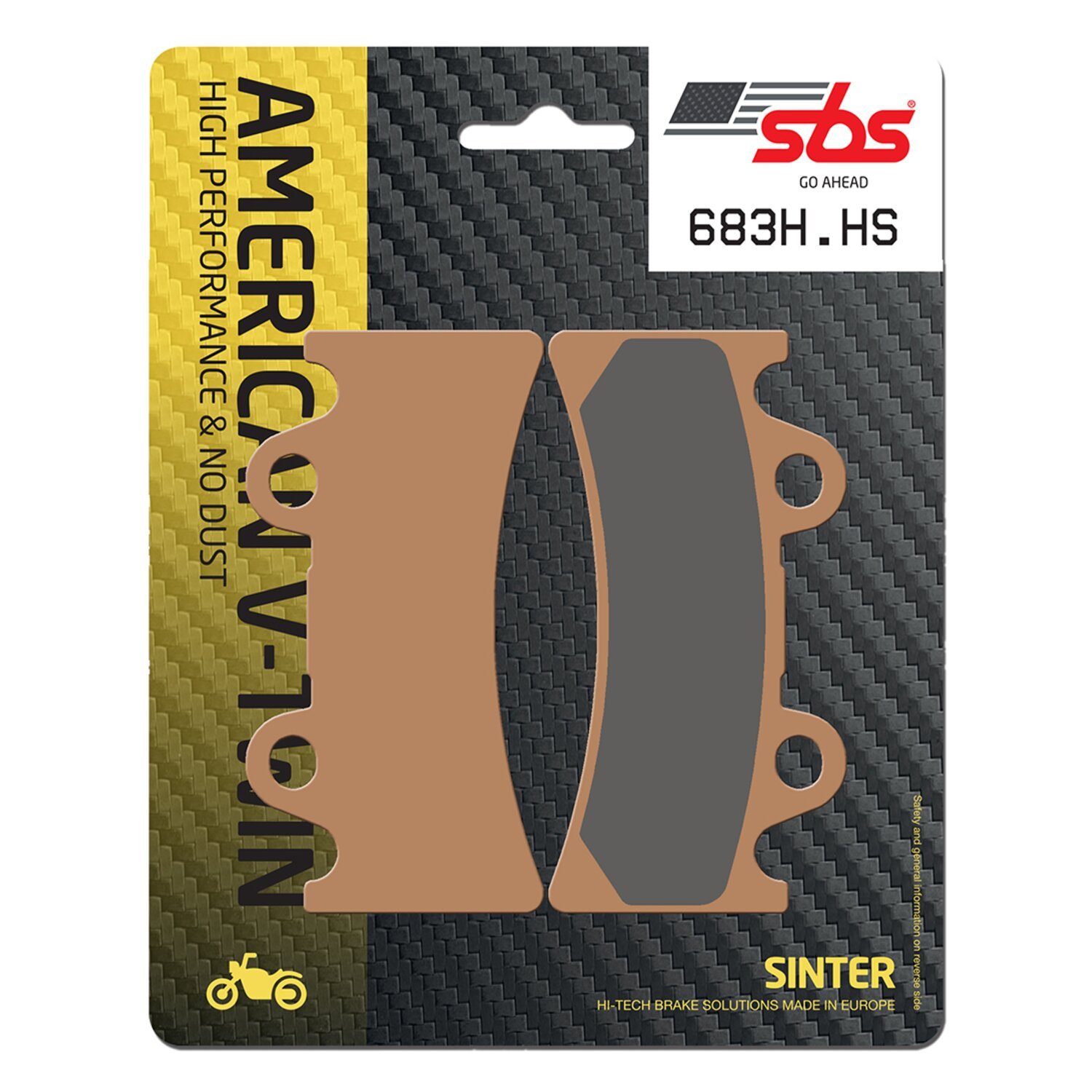 SBS brake pads street excel sintered