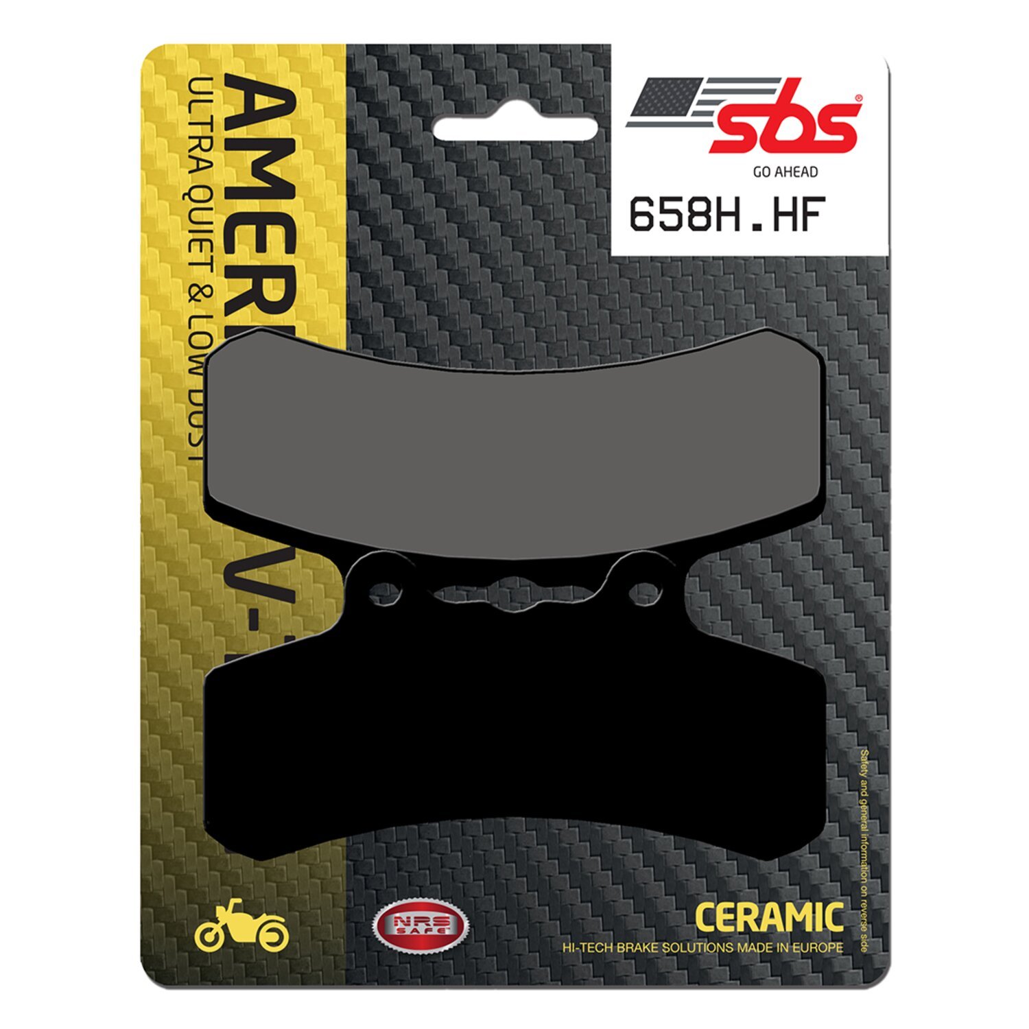 SBS brake pads, street ceramic