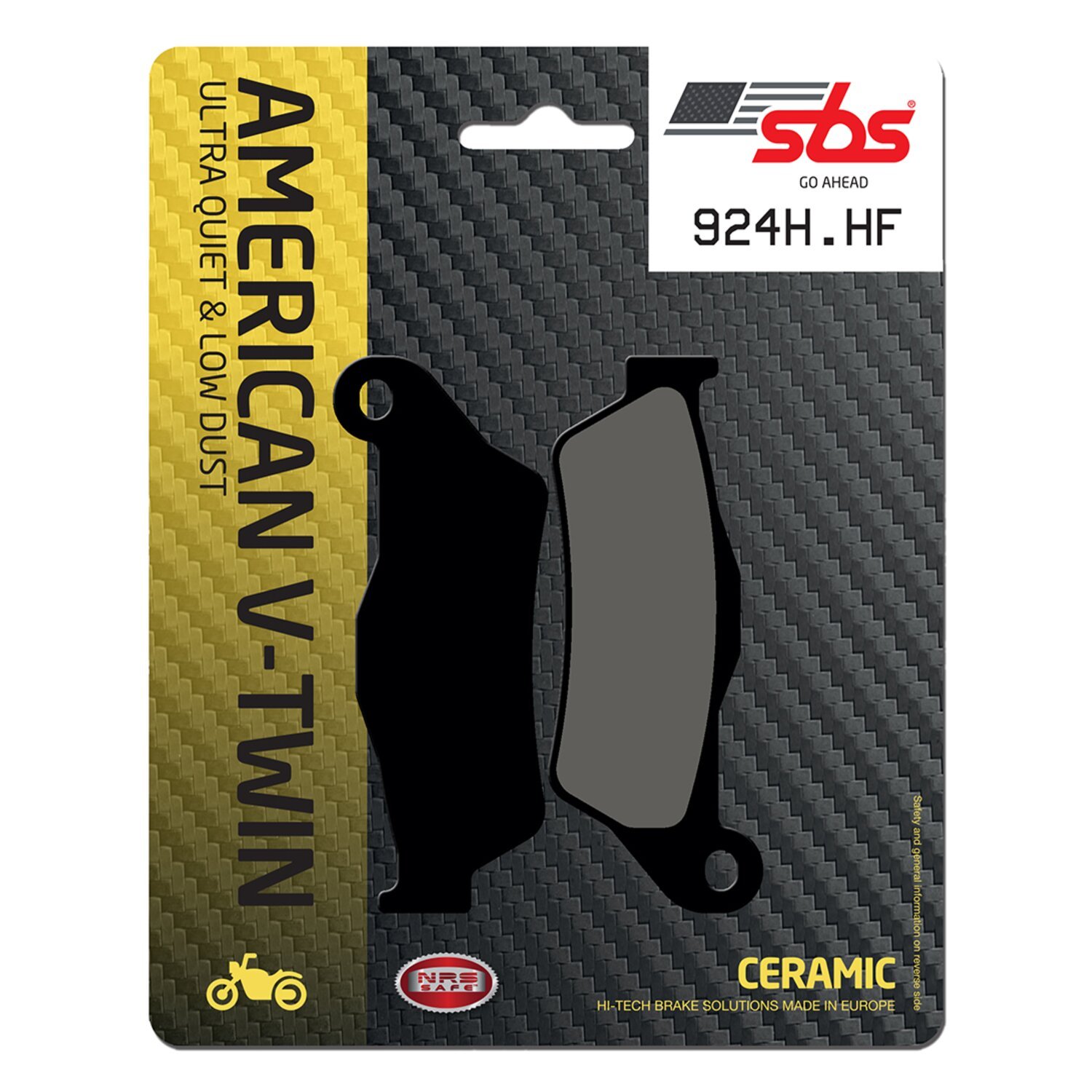 SBS, brake pads. Street Ceramic (organic