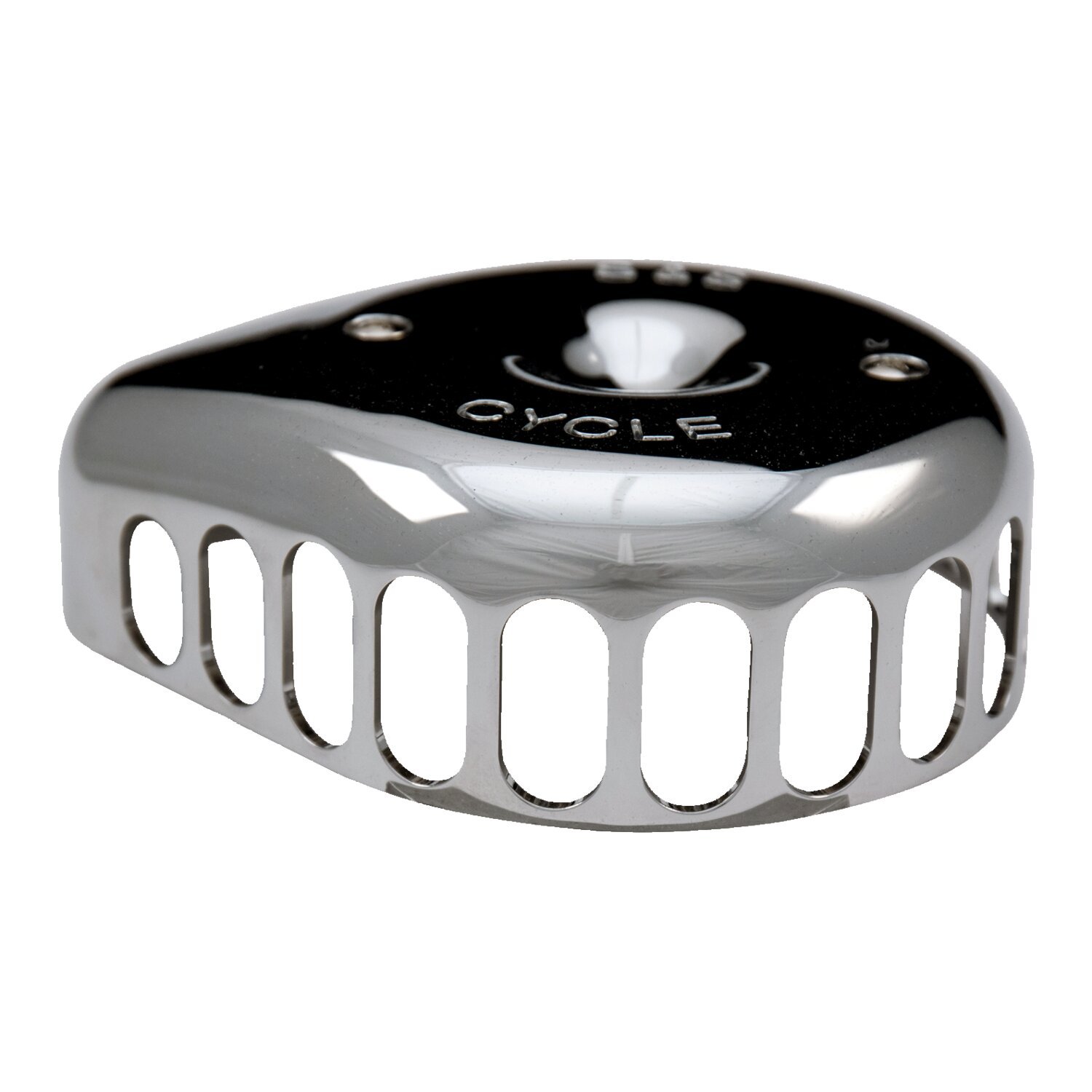 S&S Mini Teardrop Stealth air cleaner cover, Chrome