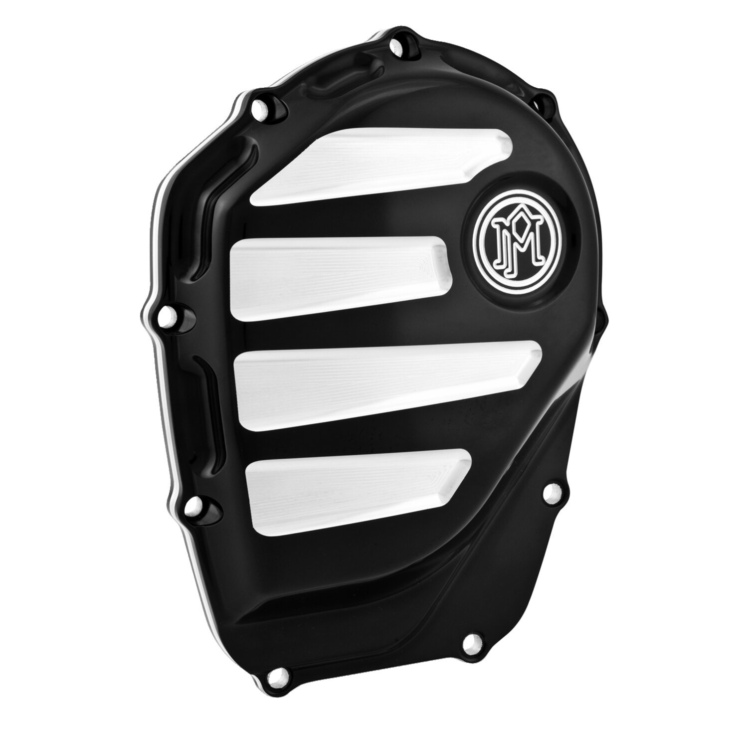 PM, Scallop cam cover, Black, Contrast Cut