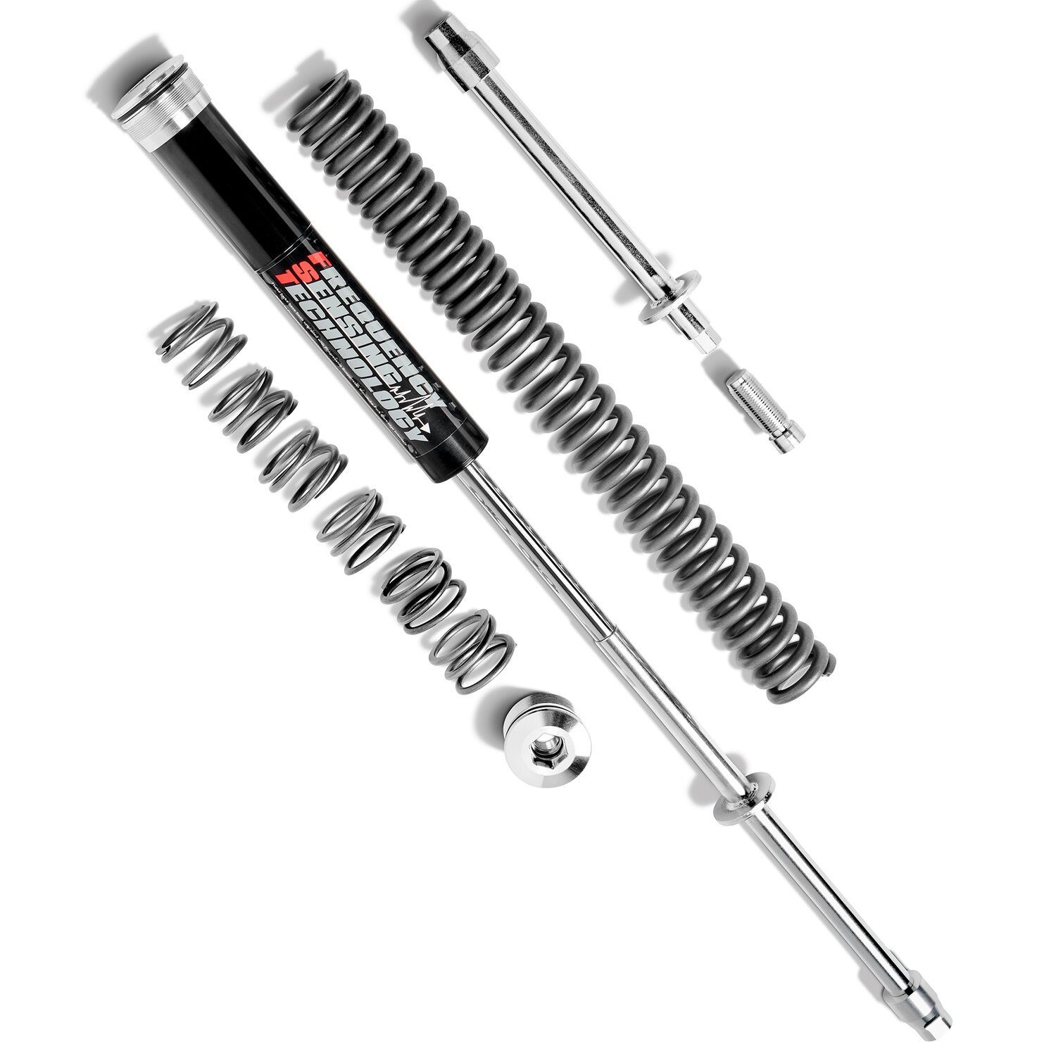 PS, FST fork monotube cartridge kit. Lowered height