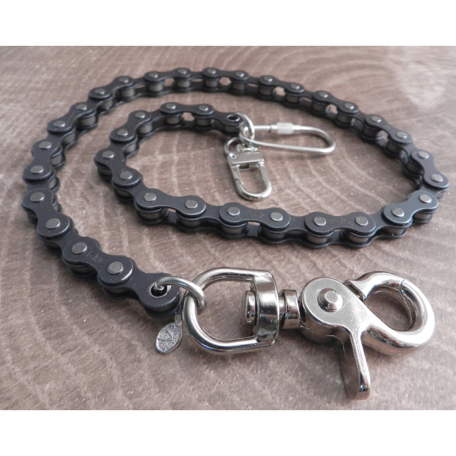 Amigaz Black Bike Wallet Chain 18"
