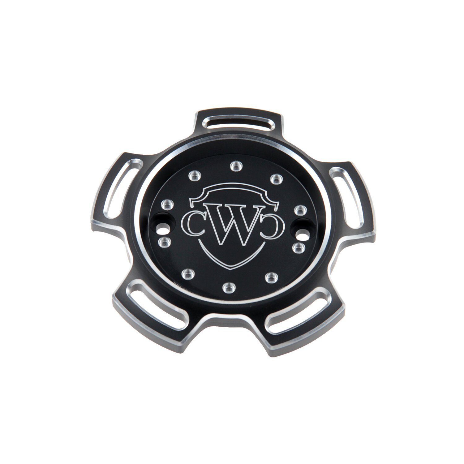 Cult-Werk, point cover black, logo