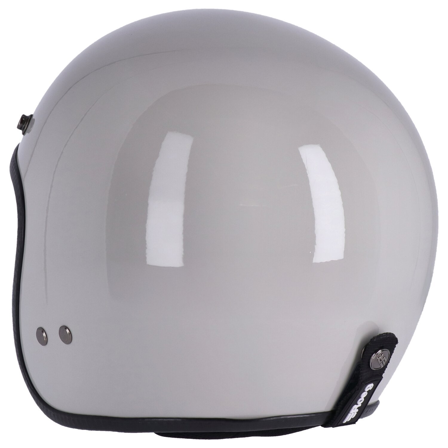 L — Roeg JETT helmet fog white, Gloss, L