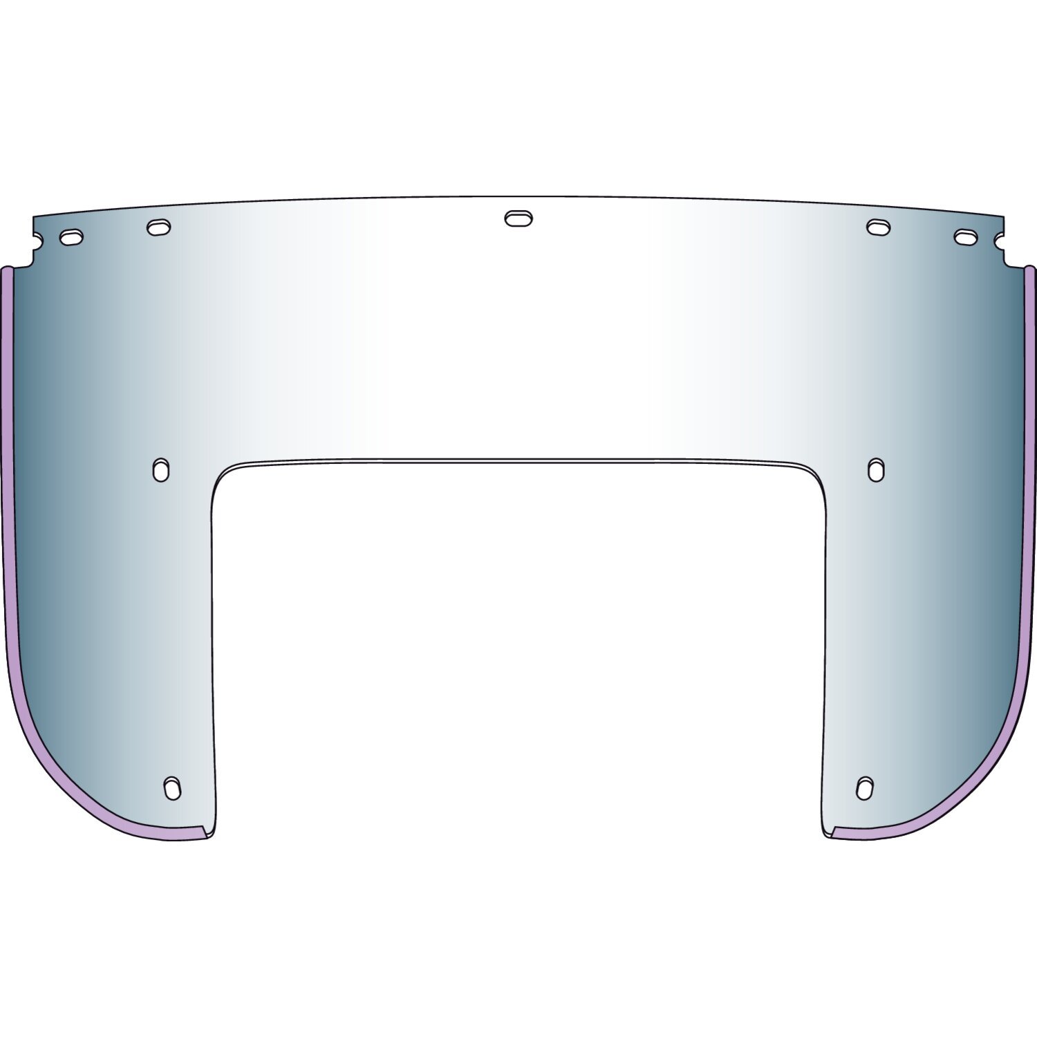 National Cycle, Beaded 7-bolt lower window