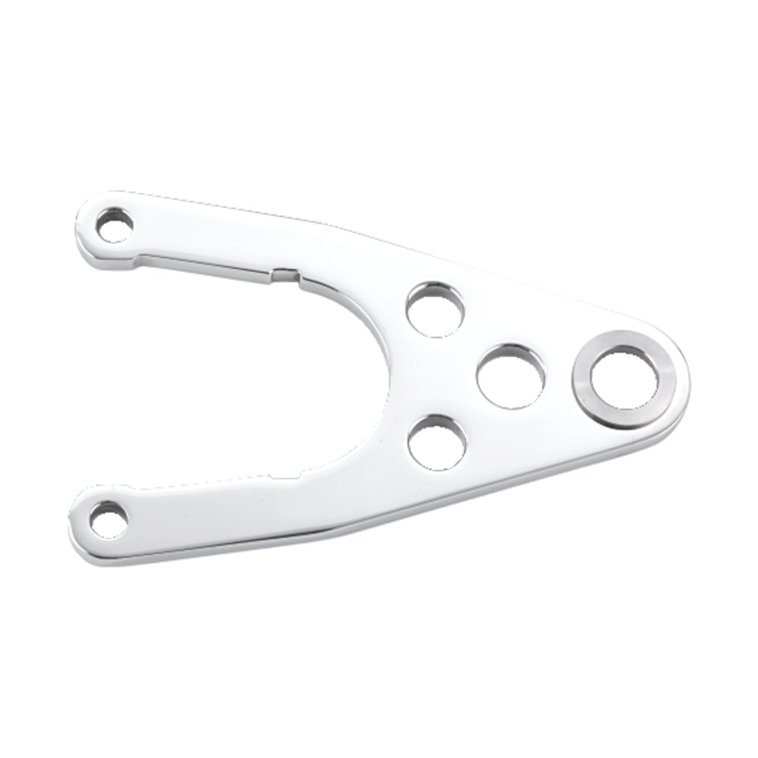 K-Tech, chopper sprocket caliper bracket, Polished
