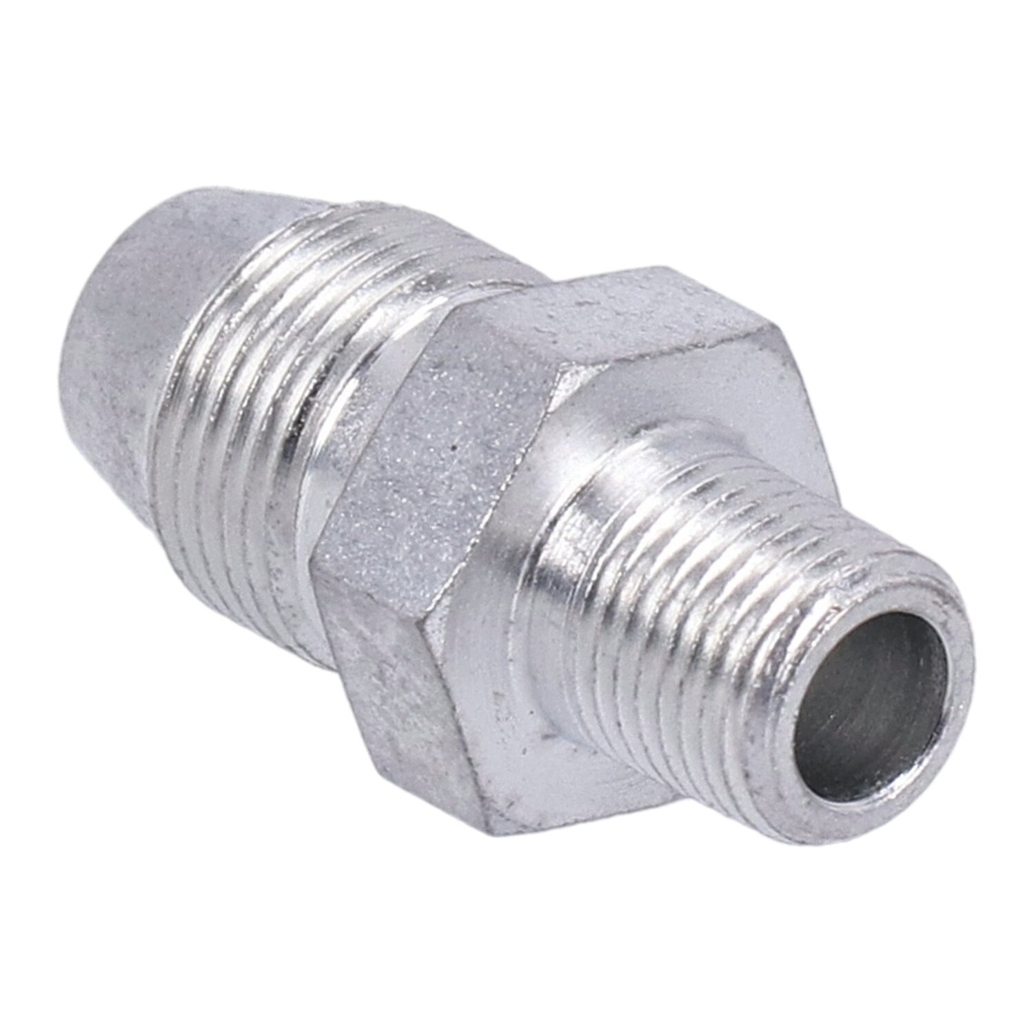S&S, oil line fitting, Chrome