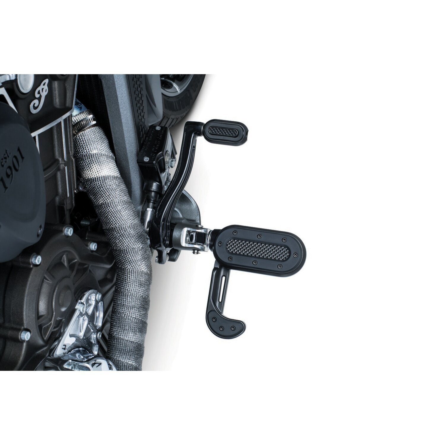 Kuryakyn, Heavy industry shift & brake peg, Black