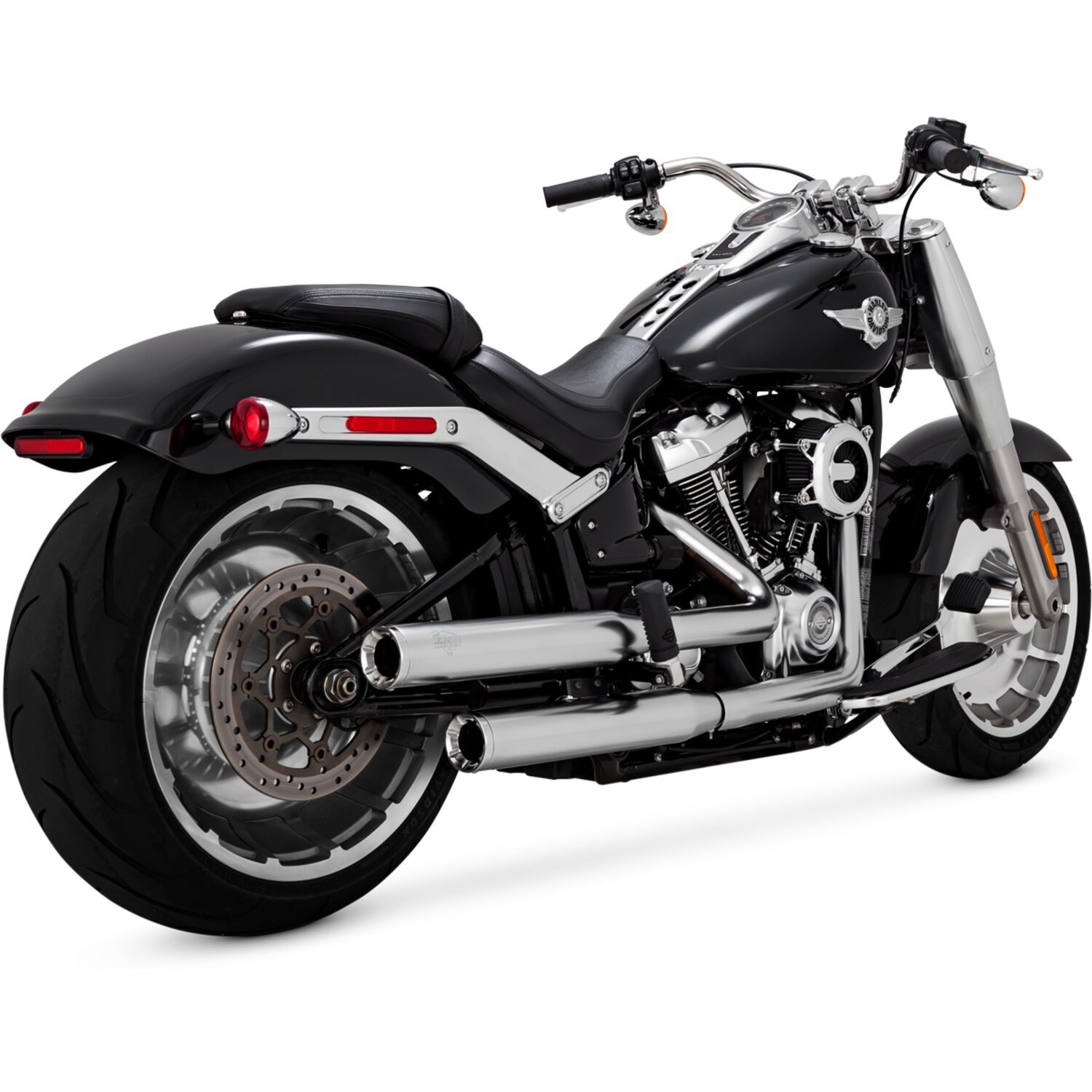 V&H, Eliminator 300 slip-ons mufflers. Satin