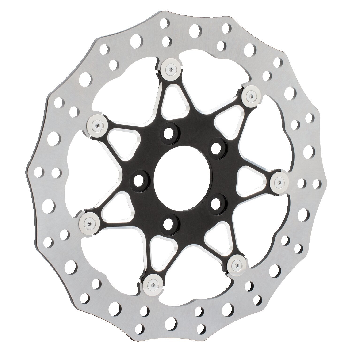 Arlen Ness, 11.8" procross brake rotor front/rear, Black, 300 mm