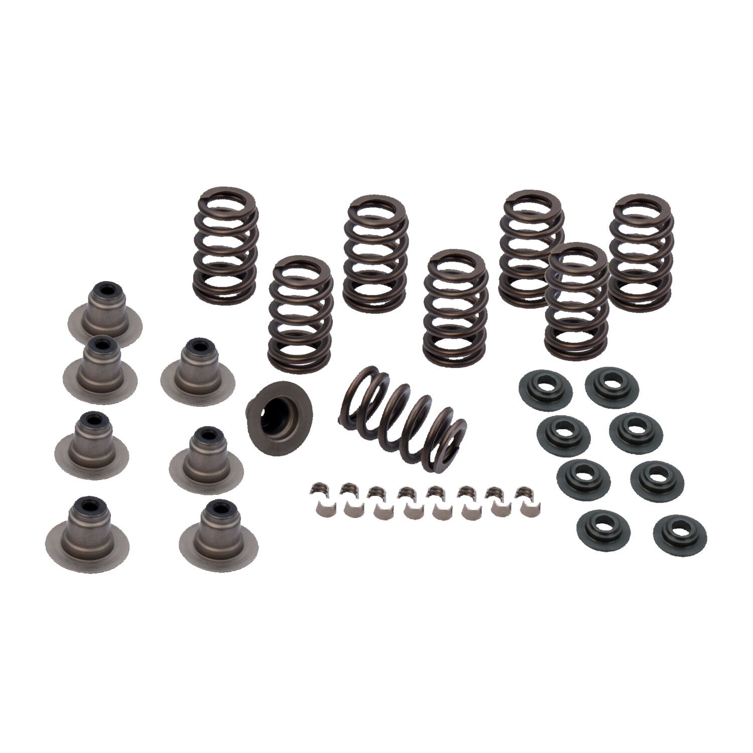 S&S, M8 valve spring kit. Steel. .605" valve lift