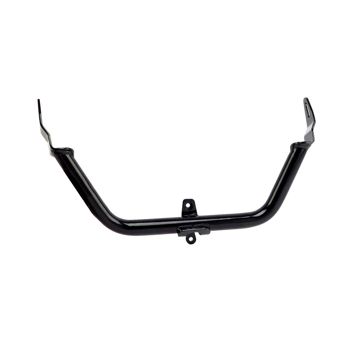 Front engine guard. chopped, Black, Gloss