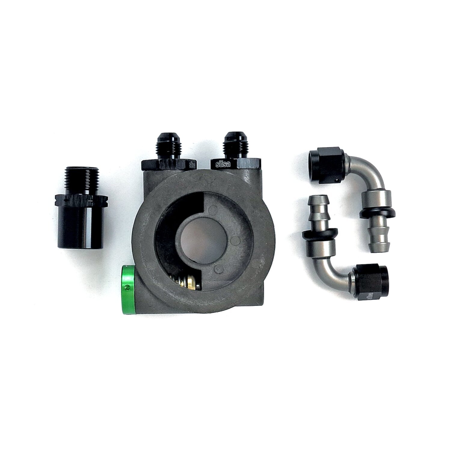Jagg, oil filter adapter / thermostat