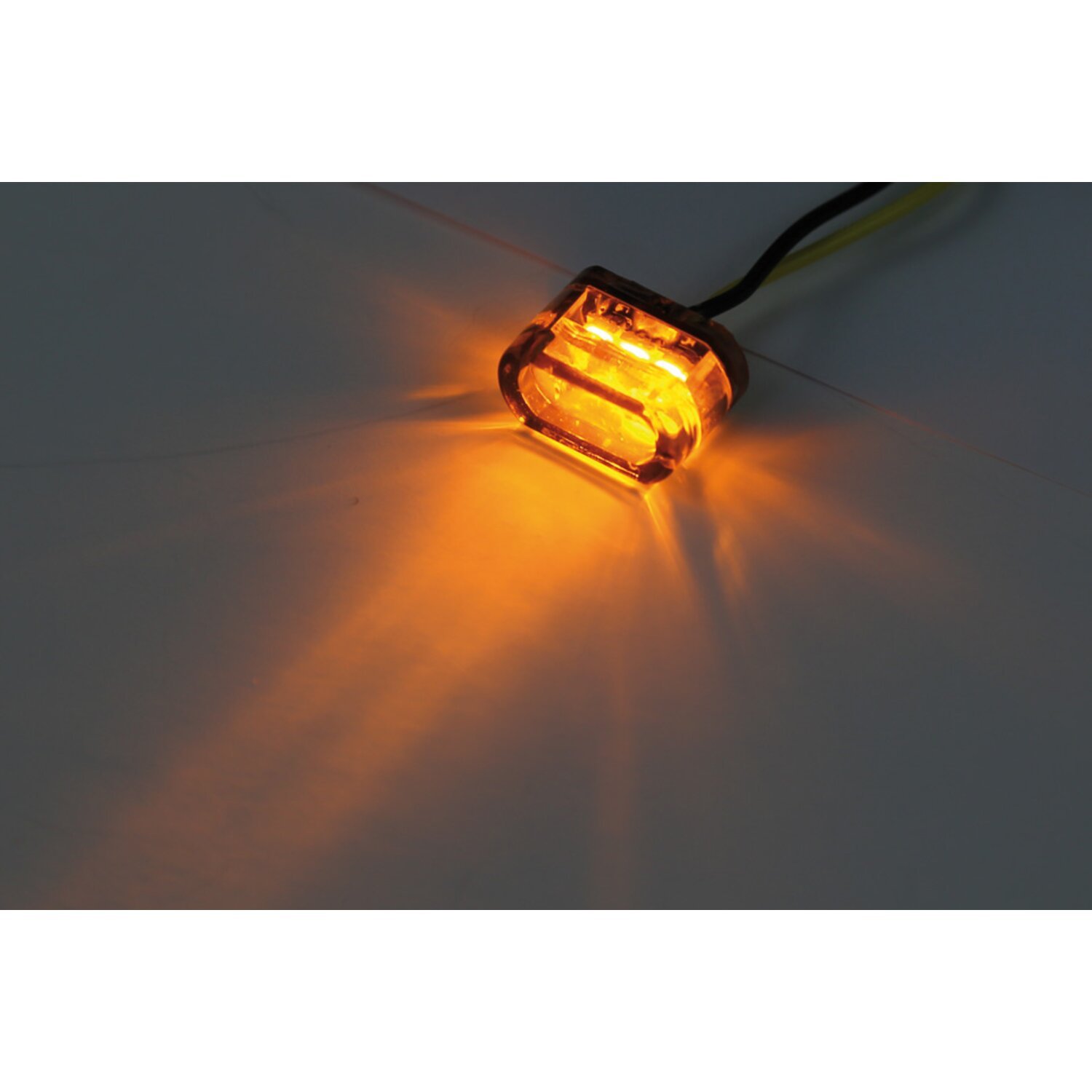 'Module 2' LED turn signals. Smoke lens. ECE, Gray