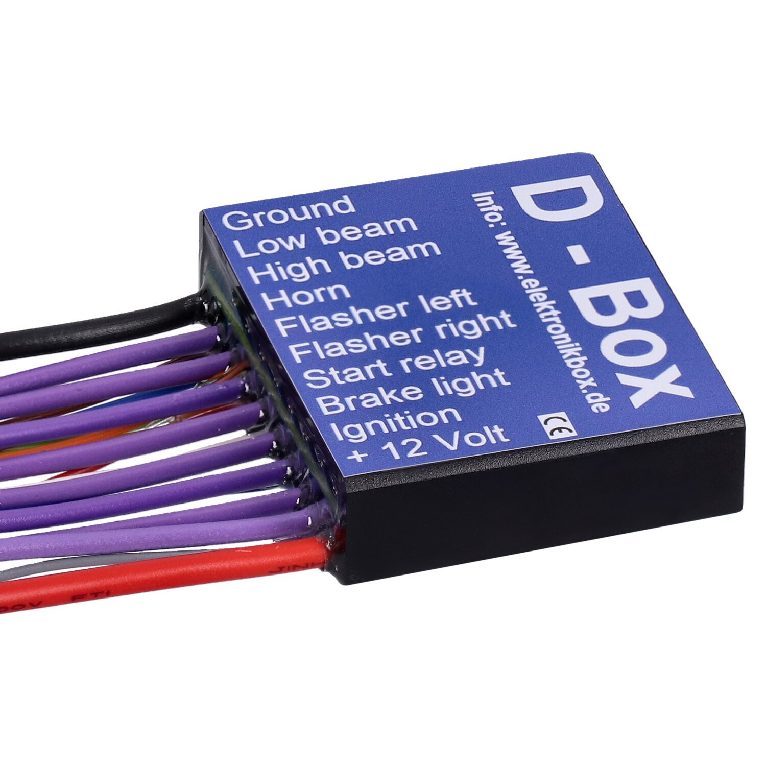 Axel Joost Elektronik, brain box D, Black