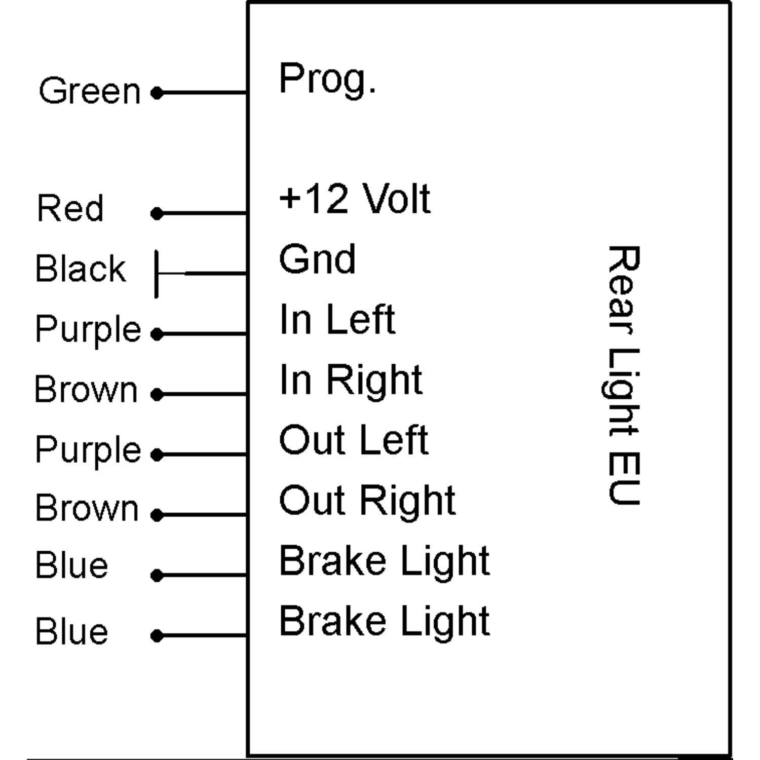 Axel Joost Elektronik, Rear Light EU