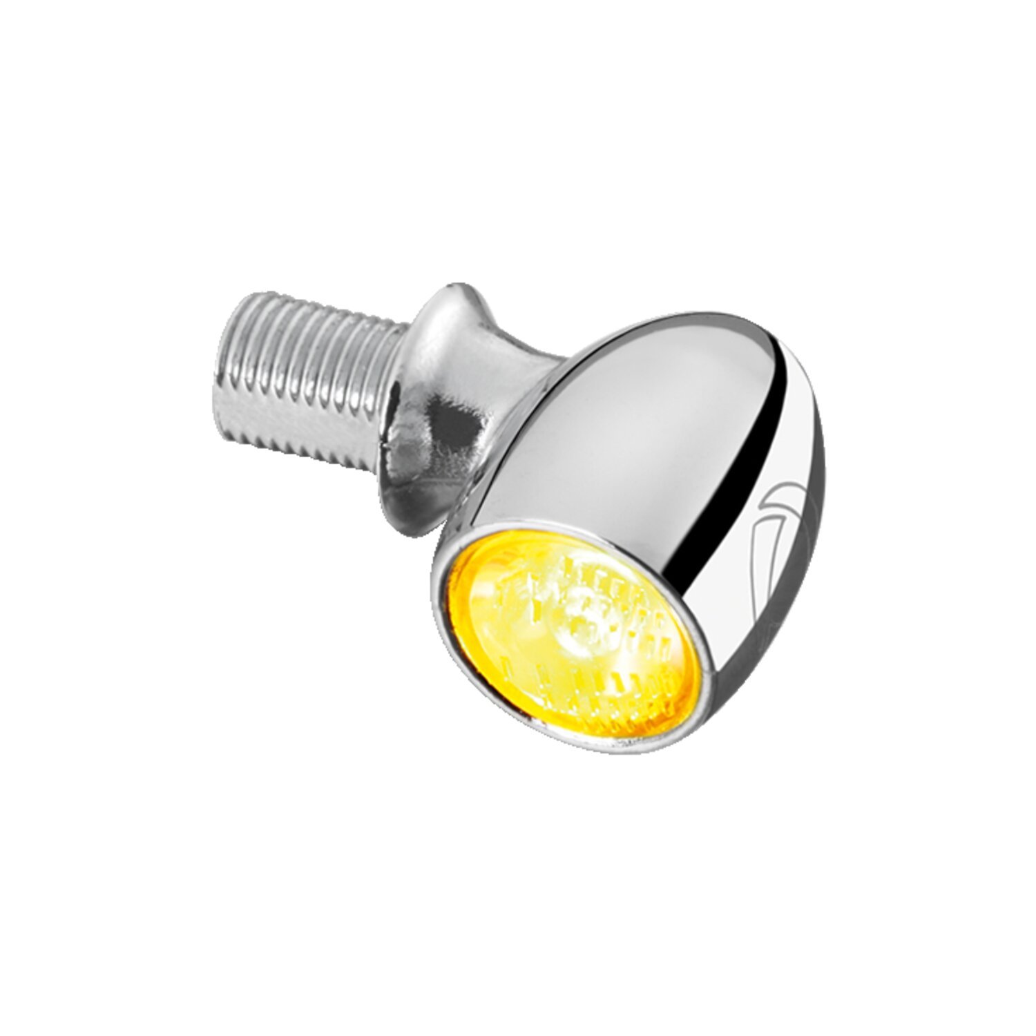Kellermann bullet Atto LED turn signal chrome ECE, White