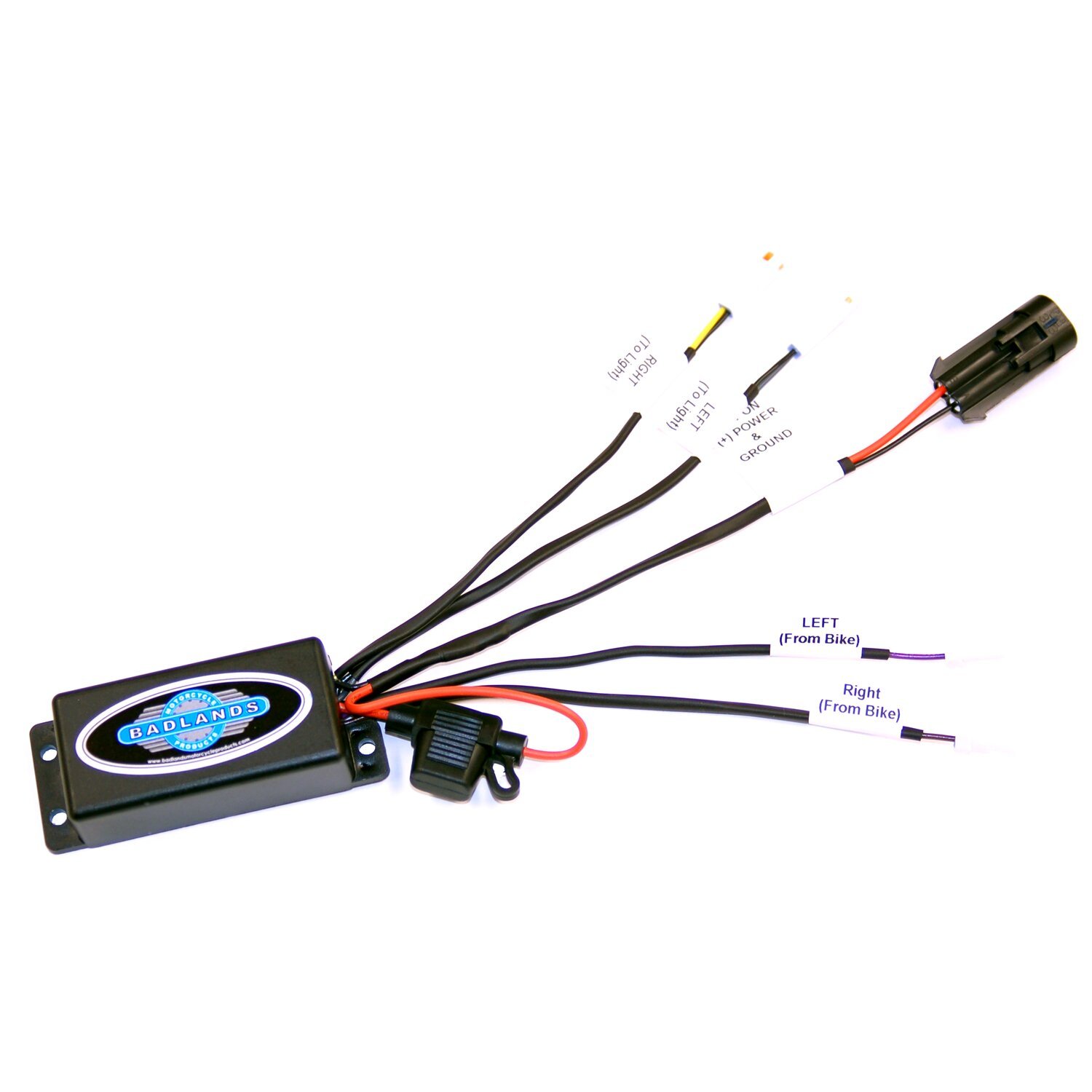 Badlands Indian Illuminator front turn signals (run/turn