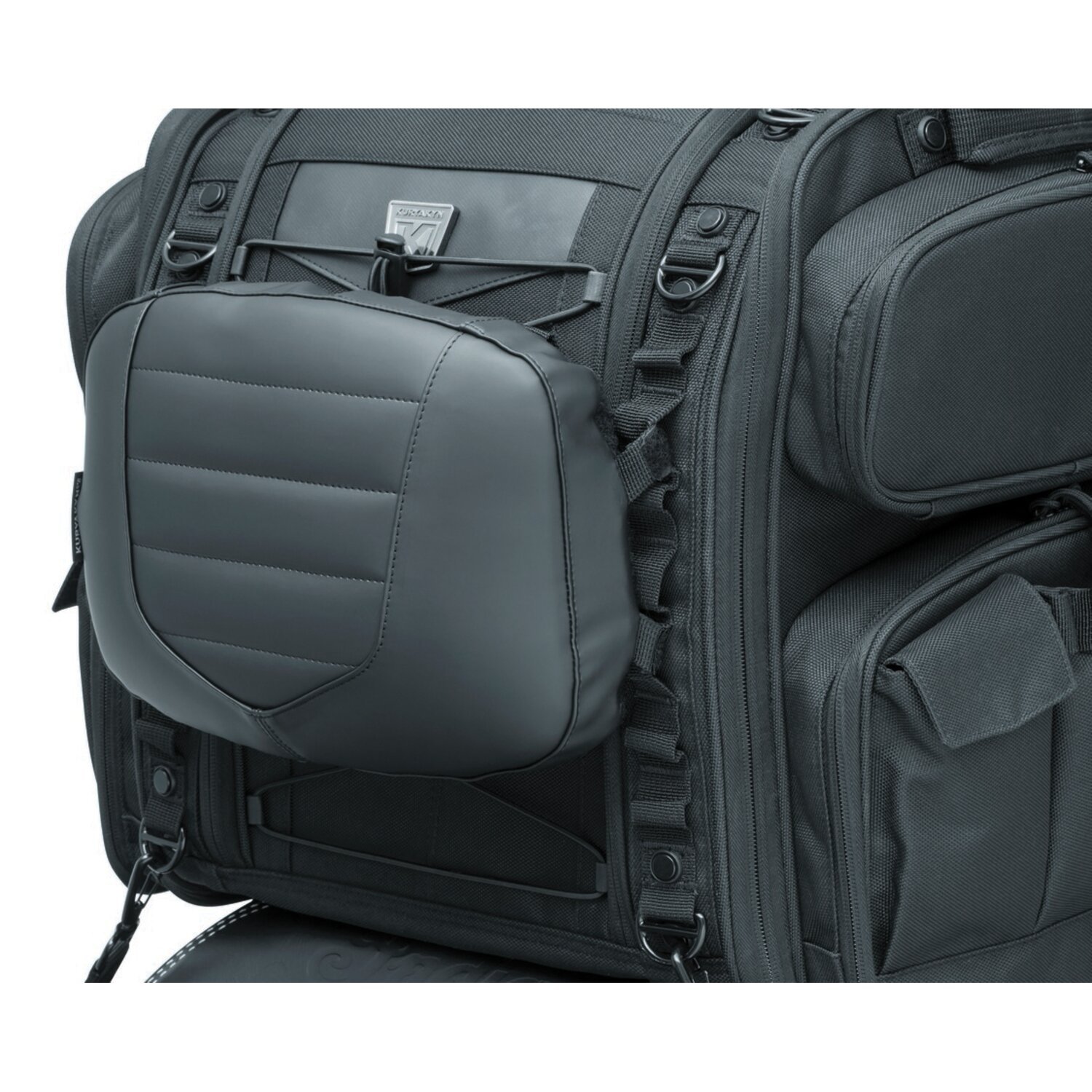 Kuryakyn, Removable luggage backrest pad, Black