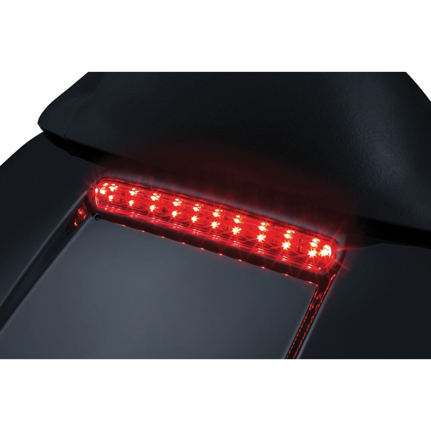 Kuryakyn, Tour-Pak® lid, light Black, Black, Satin