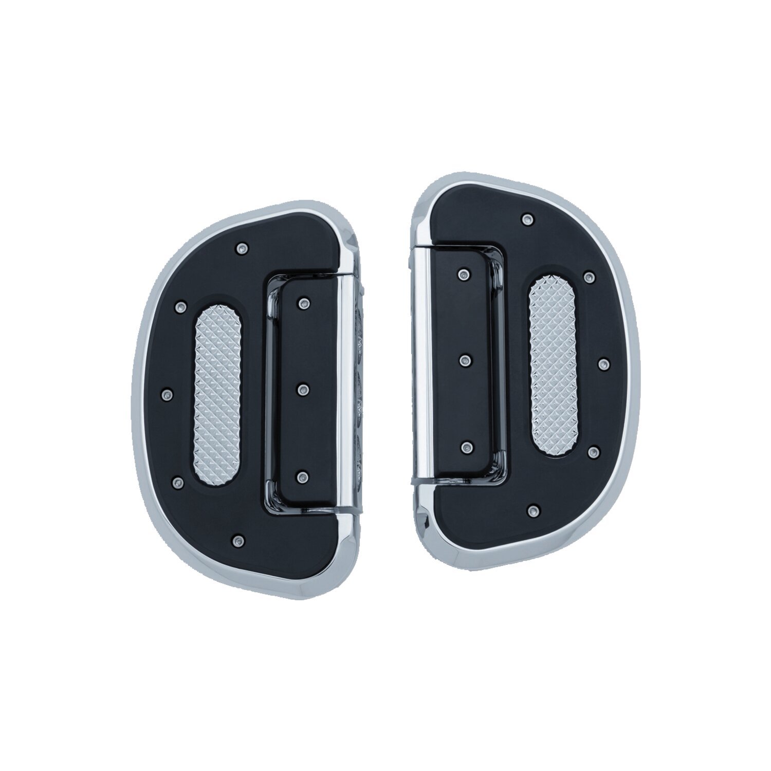 Kuryakyn, Heavy industry folding floorboards, Chrome