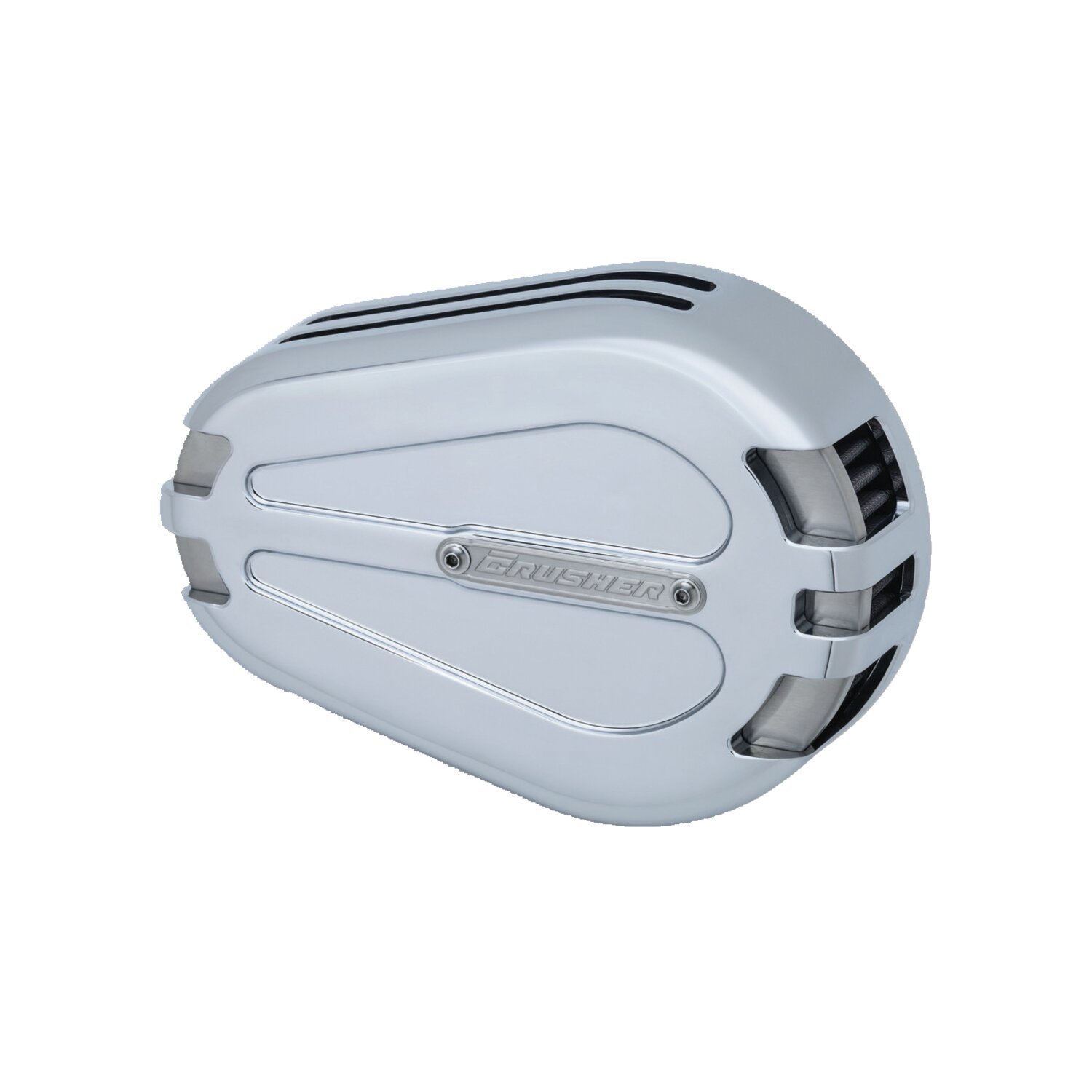 Crusher, Maverick Pro air cleaner assembly, Chrome