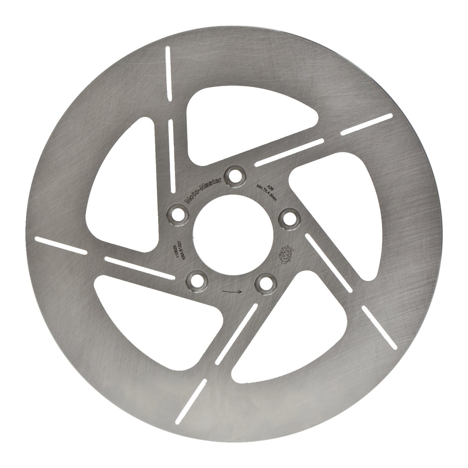 Moto-Master, Tulsa brake rotor. Front right, 300 mm