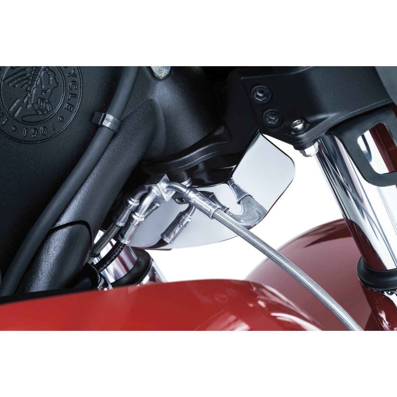 Kuryakyn, Lower triple tree wind deflector, Chrome