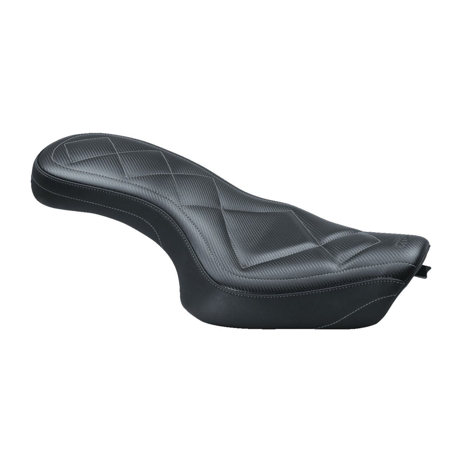 11.5 inch — Mustang, Super Tripper seat. Black carbon, Plain
