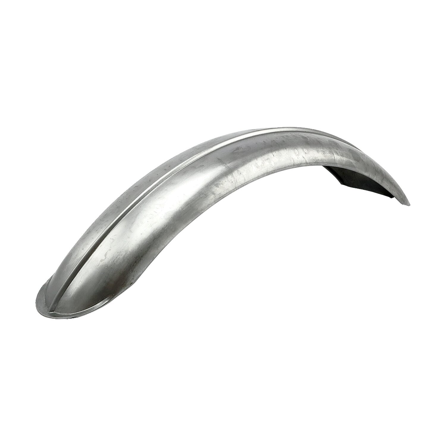 Outcast, ribbed front fender, Unpainted, Raw