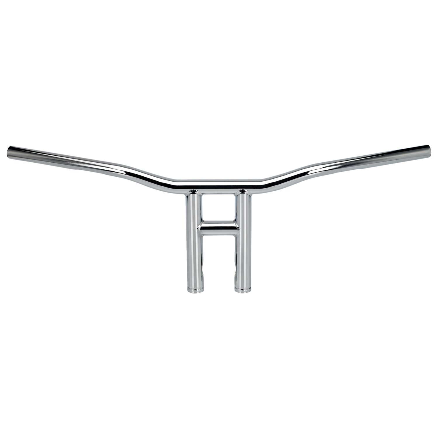Biltwell Tyson XL handlebar 10" chrome, Silver