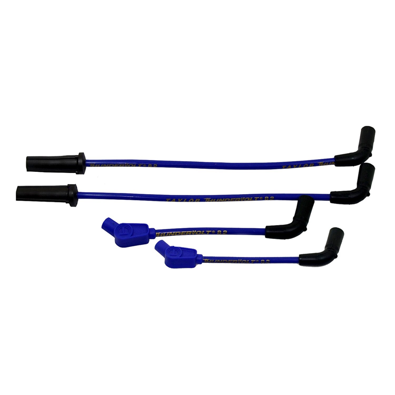 Blue — Taylor, 8.2mm ThunderVolt spark plug wire set, Blue