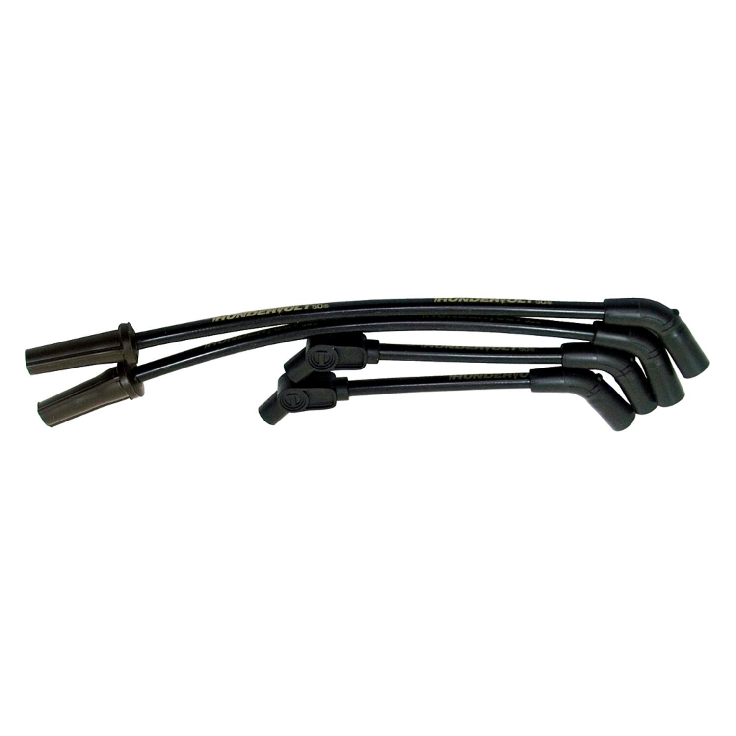 Taylor, 10.4mm mm ThunderVolt-50 spark plug wire set, Black