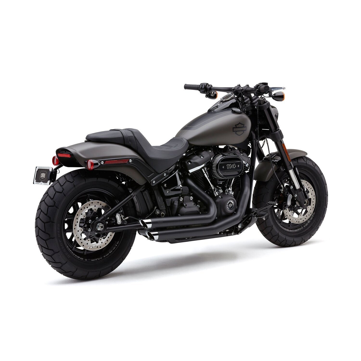 Cobra, Speedster SlashDown exhaust, Black, Chrome
