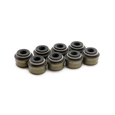 Intake & exhaust. Replacement OEM style valve guide seals in heat resistant Viton rubber. OEM replacement reference 18100025.