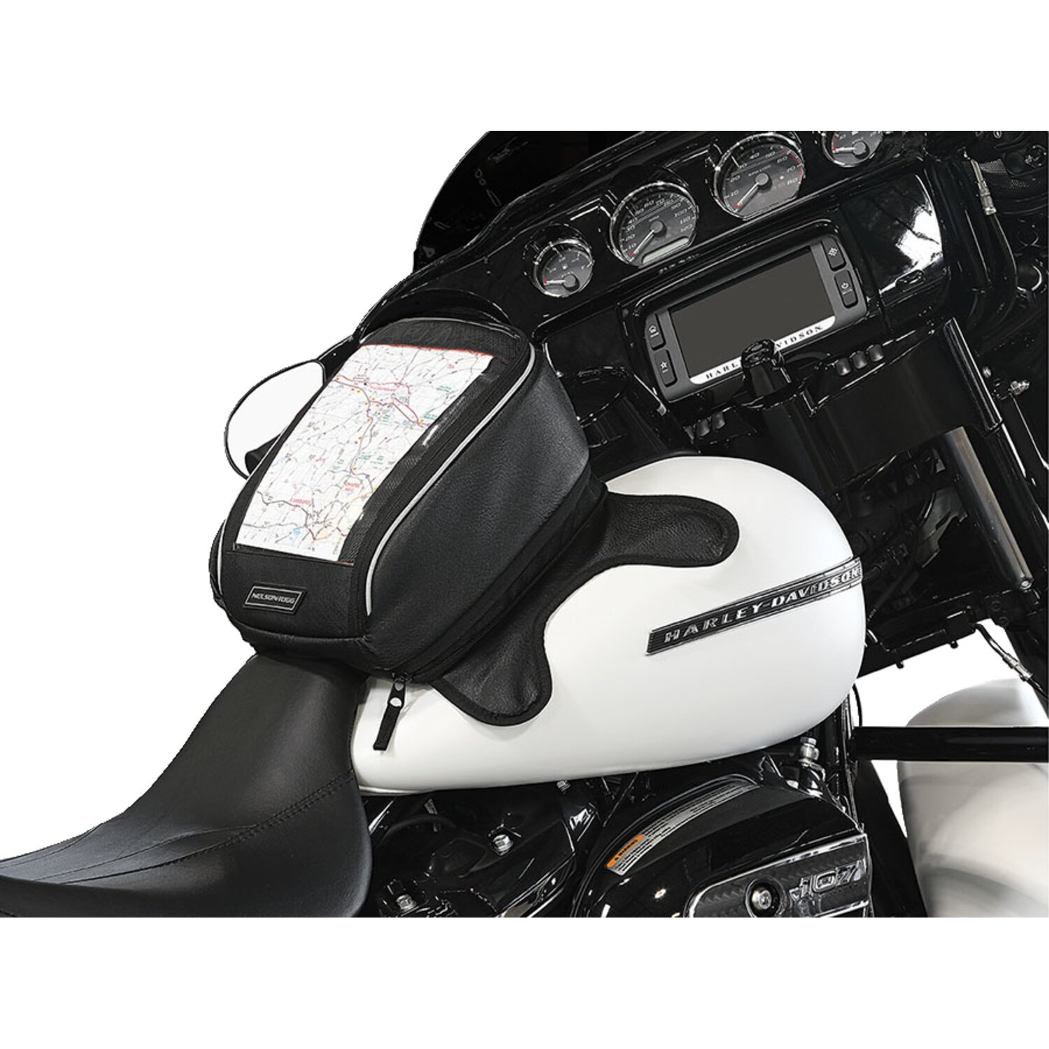 Nelson Rigg Route1 Journey highway cruiser magnetic tank bag