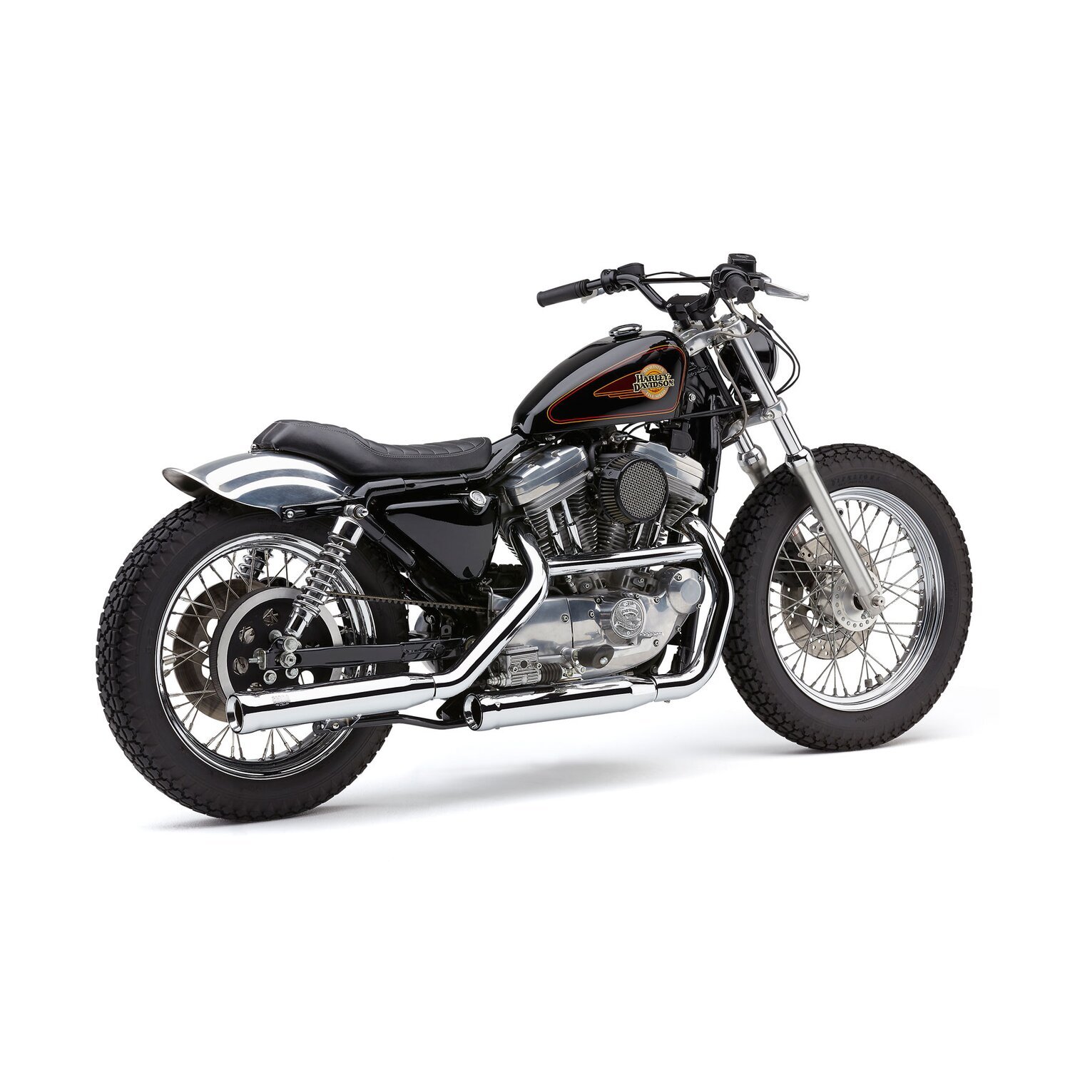 Cobra NH series 3" slip-on mufflers, Chrome